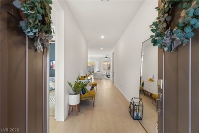 Experience elevated desert living in this beautifully upgraded on Reflection Bay Golf Club in Nevada - for sale on GolfHomes.com, golf home, golf lot