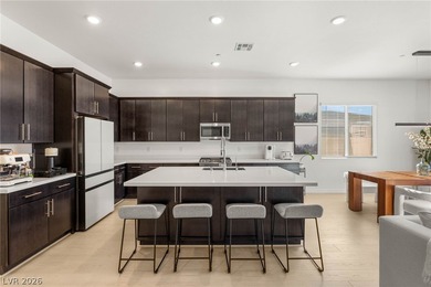 Experience elevated desert living in this beautifully upgraded on Reflection Bay Golf Club in Nevada - for sale on GolfHomes.com, golf home, golf lot