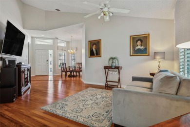 Amazing, move in ready end unit on the 6th fairway of the on Seven Springs Golf and Country Club in Florida - for sale on GolfHomes.com, golf home, golf lot