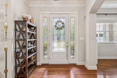 Live Luxuriously in *Literally* the former Toll Brothers model on Hampton Hall Club in South Carolina - for sale on GolfHomes.com, golf home, golf lot