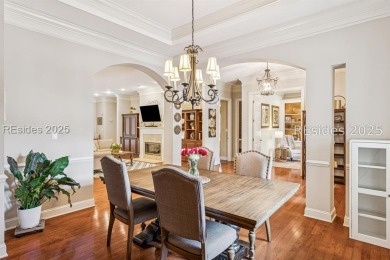 Live Luxuriously in *Literally* the former Toll Brothers model on Hampton Hall Club in South Carolina - for sale on GolfHomes.com, golf home, golf lot