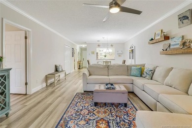 Light, bright, and perfectly located! This beautifully updated on Martin County Golf Course in Florida - for sale on GolfHomes.com, golf home, golf lot