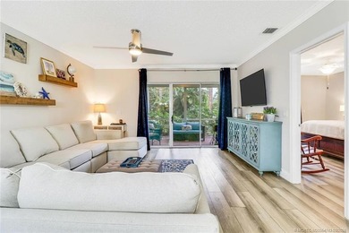 Light, bright, and perfectly located! This beautifully updated on Martin County Golf Course in Florida - for sale on GolfHomes.com, golf home, golf lot