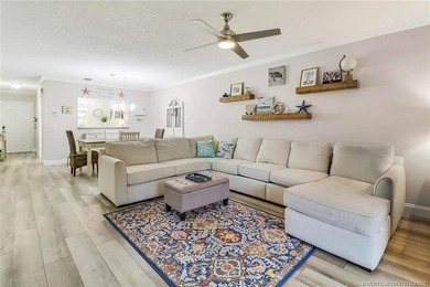 Light, bright, and perfectly located! This beautifully updated on Martin County Golf Course in Florida - for sale on GolfHomes.com, golf home, golf lot