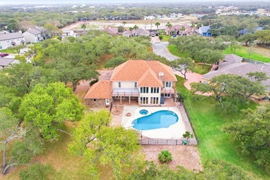 This impressive estate is the perfect coastal retreat in the on Rockport Country Club in Texas - for sale on GolfHomes.com, golf home, golf lot