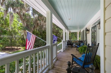 Explore this charming 3BR/3.5BA Lowcountry home offering 2,592 on Haig Point Golf Club in South Carolina - for sale on GolfHomes.com, golf home, golf lot