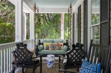 Explore this charming 3BR/3.5BA Lowcountry home offering 2,592 on Haig Point Golf Club in South Carolina - for sale on GolfHomes.com, golf home, golf lot