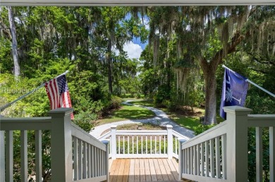 Explore this charming 3BR/3.5BA Lowcountry home offering 2,592 on Haig Point Golf Club in South Carolina - for sale on GolfHomes.com, golf home, golf lot