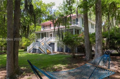Explore this charming 3BR/3.5BA Lowcountry home offering 2,592 on Haig Point Golf Club in South Carolina - for sale on GolfHomes.com, golf home, golf lot