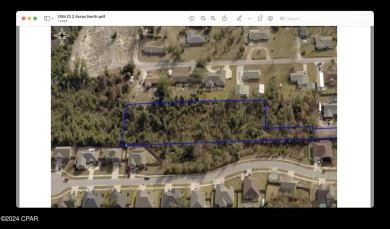 A little over 2 acres of vacant land in highly desirable area of on Panama Country Club in Florida - for sale on GolfHomes.com, golf home, golf lot