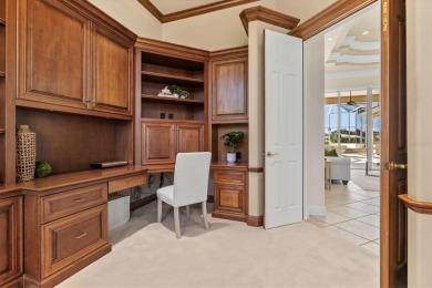 This meticulously maintained, custom-built Dan Najjar Sterling on University Park Country Club in Florida - for sale on GolfHomes.com, golf home, golf lot