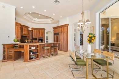 This meticulously maintained, custom-built Dan Najjar Sterling on University Park Country Club in Florida - for sale on GolfHomes.com, golf home, golf lot