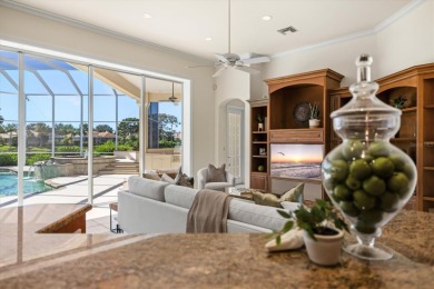 This meticulously maintained, custom-built Dan Najjar Sterling on University Park Country Club in Florida - for sale on GolfHomes.com, golf home, golf lot