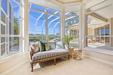 This meticulously maintained, custom-built Dan Najjar Sterling on University Park Country Club in Florida - for sale on GolfHomes.com, golf home, golf lot