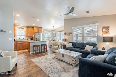 Stunning FURNISHED 2019 home located on the famous ''Minion'' on Viewpoint Golf Resort in Arizona - for sale on GolfHomes.com, golf home, golf lot