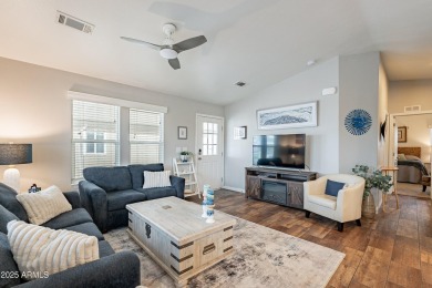 Stunning FURNISHED 2019 home located on the famous ''Minion'' on Viewpoint Golf Resort in Arizona - for sale on GolfHomes.com, golf home, golf lot