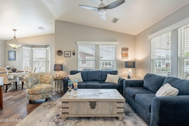 Stunning FURNISHED 2019 home located on the famous ''Minion'' on Viewpoint Golf Resort in Arizona - for sale on GolfHomes.com, golf home, golf lot