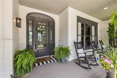 Stunning 4BR/4BA home with lagoon-to-golf-to-marsh views of the on Colleton River Plantation Club in South Carolina - for sale on GolfHomes.com, golf home, golf lot