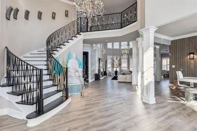 This exceptional estate in Castle Hills Golf and Country Club is on The Lakes at Castle Hill Golf Club in Texas - for sale on GolfHomes.com, golf home, golf lot