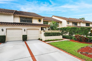 Look at this beautiful first-floor condo with a private garage on Boca Pointe Country Club in Florida - for sale on GolfHomes.com, golf home, golf lot