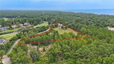 Premier 3.87-acre residential development opportunity on Hilton on Palmetto Hall Golf Course in South Carolina - for sale on GolfHomes.com, golf home, golf lot