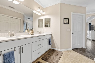 Welcome to this well-maintained 3-bedroom, 2-bath ground-floor on Pelican Preserve Golf Club in Florida - for sale on GolfHomes.com, golf home, golf lot