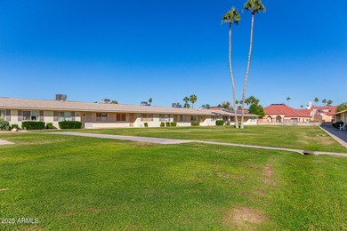 Great location in Sun City quiet and private. One of the largest on Sun City Lakes West and East in Arizona - for sale on GolfHomes.com, golf home, golf lot