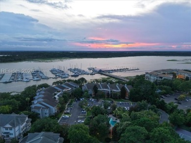 Light-filled 3BR flat offering peaceful angled views of the on Country Club of Hilton Head in South Carolina - for sale on GolfHomes.com, golf home, golf lot