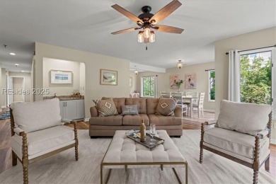 Light-filled 3BR flat offering peaceful angled views of the on Country Club of Hilton Head in South Carolina - for sale on GolfHomes.com, golf home, golf lot