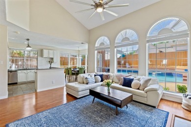 This stunning move-in ready home has grand curb appeal in the on The Courses at Watters Creek in Texas - for sale on GolfHomes.com, golf home, golf lot