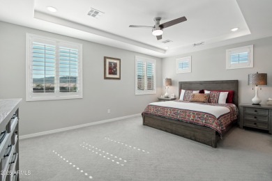 Enjoy panoramic mountain views and Phoenix skyline sunrises from on Verrado Golf Club  in Arizona - for sale on GolfHomes.com, golf home, golf lot