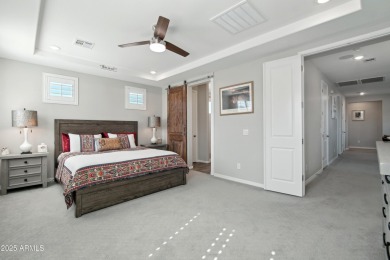 Enjoy panoramic mountain views and Phoenix skyline sunrises from on Verrado Golf Club  in Arizona - for sale on GolfHomes.com, golf home, golf lot