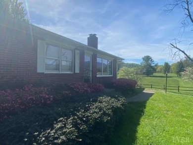 Quaint brick ranch with picturesque views of Bedford Country on Bedford Country Club in Virginia - for sale on GolfHomes.com, golf home, golf lot