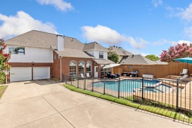 This stunning move-in ready home has grand curb appeal in the on The Courses at Watters Creek in Texas - for sale on GolfHomes.com, golf home, golf lot