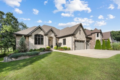 EXTENSIVELY UPGRADED, CUSTOM RANCH on premium lot with on Ruffled Feathers Golf Club in Illinois - for sale on GolfHomes.com, golf home, golf lot