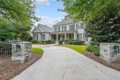 Experience timeless elegance in this stunning 5-bedroom, 5-bath on Polo Golf and Country Club in Georgia - for sale on GolfHomes.com, golf home, golf lot