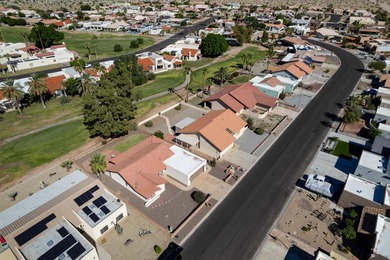 This beautiful home is ideally situated on the Mesa Del Sol Golf on Mesa Del Sol Golf Club in Arizona - for sale on GolfHomes.com, golf home, golf lot