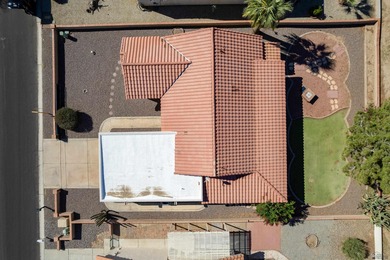 This beautiful home is ideally situated on the Mesa Del Sol Golf on Mesa Del Sol Golf Club in Arizona - for sale on GolfHomes.com, golf home, golf lot