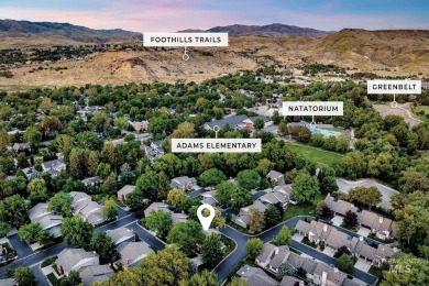 Incredible end-unit townhouse in NE Boise just off historic Warm on Warm Springs Golf Club in Idaho - for sale on GolfHomes.com, golf home, golf lot