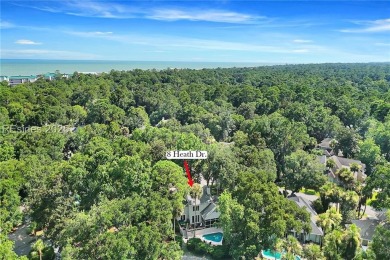 Ideally situated just a few rows back from the beach, this on Palmetto Dunes Golf Course and Resort in South Carolina - for sale on GolfHomes.com, golf home, golf lot