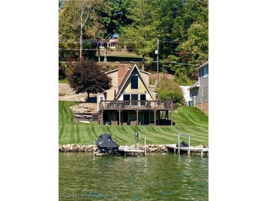 Welcome to your lakefront oasis at Lake Mohawk! This stunning on Lake Mohawk Golf Club in Ohio - for sale on GolfHomes.com, golf home, golf lot