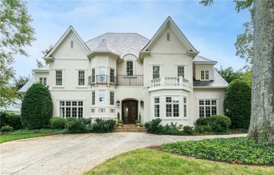 Stately Wolfe-built custom English Country home in the heart of on Greensboro Country Club in North Carolina - for sale on GolfHomes.com, golf home, golf lot