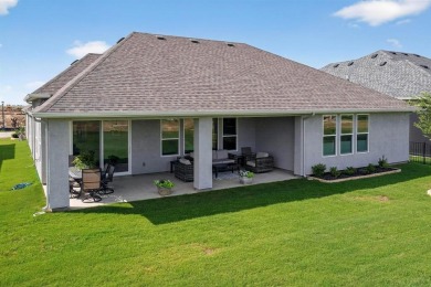 Welcome to this nearly new Larkspur home with a versatile Casita on Wildhorse Golf Club of Robson Ranch in Texas - for sale on GolfHomes.com, golf home, golf lot