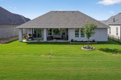 Welcome to this nearly new Larkspur home with a versatile Casita on Wildhorse Golf Club of Robson Ranch in Texas - for sale on GolfHomes.com, golf home, golf lot