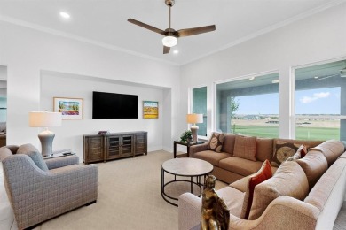 Welcome to this nearly new Larkspur home with a versatile Casita on Wildhorse Golf Club of Robson Ranch in Texas - for sale on GolfHomes.com, golf home, golf lot