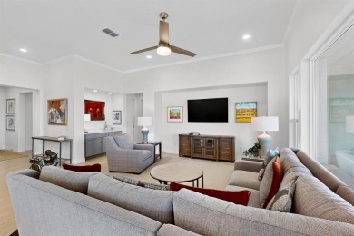 Welcome to this nearly new Larkspur home with a versatile Casita on Wildhorse Golf Club of Robson Ranch in Texas - for sale on GolfHomes.com, golf home, golf lot