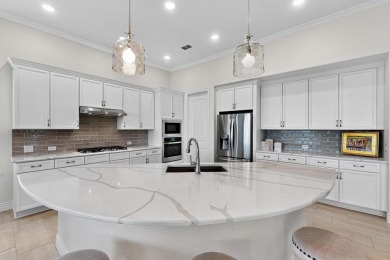 Welcome to this nearly new Larkspur home with a versatile Casita on Wildhorse Golf Club of Robson Ranch in Texas - for sale on GolfHomes.com, golf home, golf lot