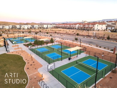 This SPECTACULAR home is nestled in the desirable Desert Color on Sunriver Golf Club in Utah - for sale on GolfHomes.com, golf home, golf lot