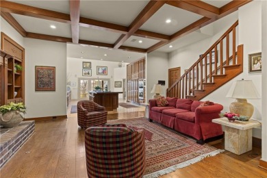 Exquisite Hallbrook Estate with timeless European sophistication on Hallbrook Golf Club in Kansas - for sale on GolfHomes.com, golf home, golf lot