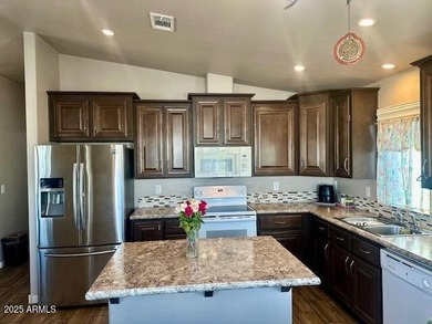 This rare Pebble Beach floor plan offers 3 bedrooms & 2 on Viewpoint Golf Resort in Arizona - for sale on GolfHomes.com, golf home, golf lot